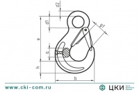 Крюк грузоподъемный SK