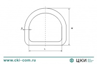 Кольцо D-образное М8376