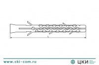 Дюбель распорный Mungo ML 10/14 для пустотелого кирпича
