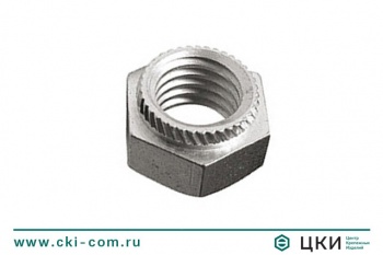 Гайка запрессовочная шестигранная