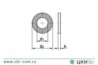 Шайба стопорная Locktix art. 88119