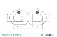 Вертлюг петля-петля (LESS)
