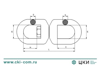 Вертлюг петля-петля (LESS)