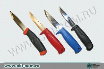 Нож строительный с пластиковым чехлом