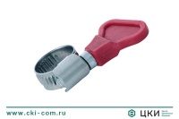 Хомут винтовой «бабочка»