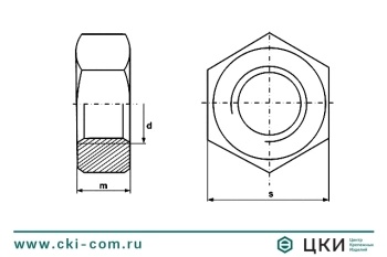 Гайка ГОСТ 32484.3