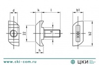 Болт с Г-образной головкой, 40/22, art.9095