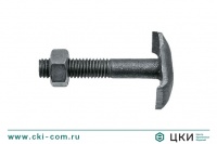 Болт анкерный DIN 25193 с гайкой