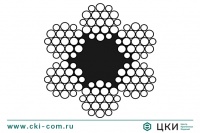 Трос 6х19 + FC ГОСТ 2688-80