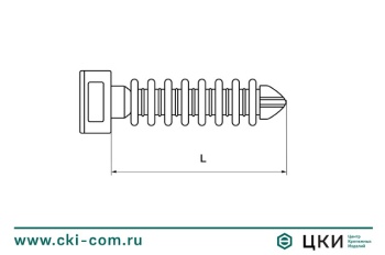 Дюбель для кабельных стяжек