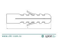Дюбель распорный Fischer M-S