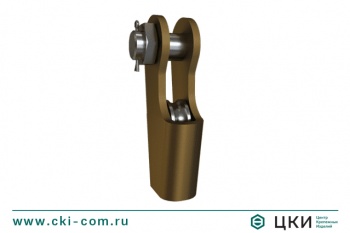 Зажим троса клиновой тип 3000