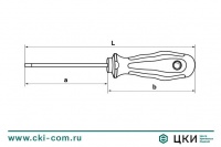Отвёртка крестовая Felo PROFI