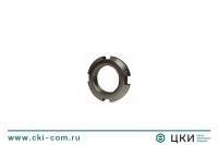Гайка круглая шлицевая DIN 1804