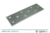 Пластина перфорированная с одинаковыми отверстиями
