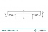 Пружина тарельчатая DIN 2093