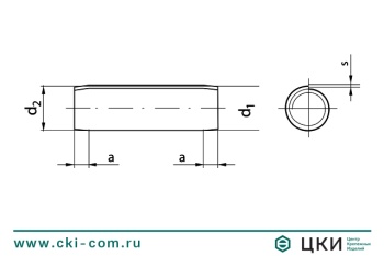 Штифт цилиндрический спиральный DIN 7343