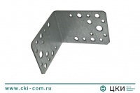 Пластина угловая с отверстиями разного диаметра
