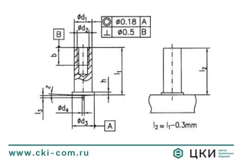 Втулка резьбовая омедненная