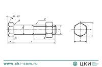 Болт DIN 601