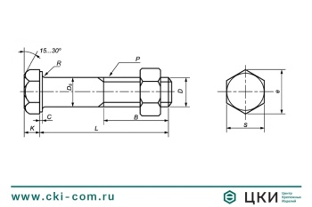Болт DIN 601