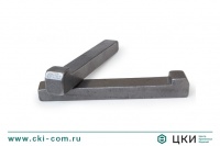 Шпонка клиновая врезная с головкой DIN 6887