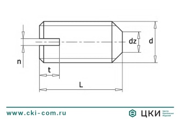 Винт DIN 438