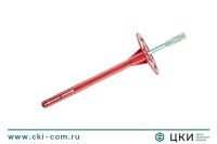 Дюбель для теплоизоляции IZL-T с металлическим гвоздем и увел. термоголовкой