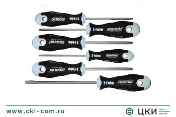 Набор отвёрток Felo Ergonic Inox