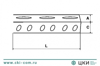 Шина монтажная Г-образная