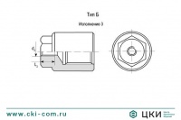 Гайка для фланцевых соединений ГОСТ 9064-75