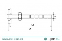 Болт FHS CLIX-N для монтажных шин MS
