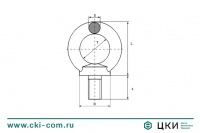 Рым-болт DIN 580