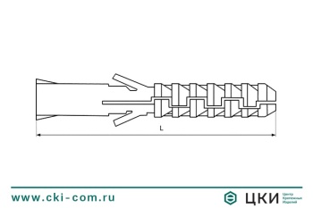 Дюбель распорный PND L удлиненный