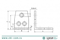 Уголок мебельный трапецеидальный М 8341