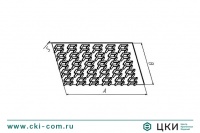 Пластина гвоздевая