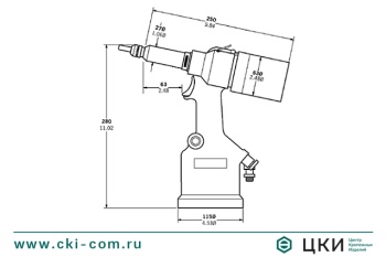 Заклепочник Avdel 74200