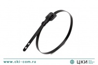 Стяжка крепежная бугельного типа стальная нержавеющая