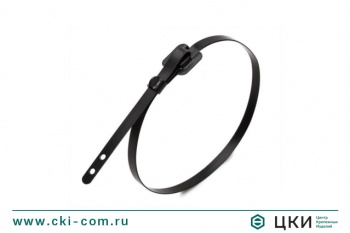 Стяжка крепежная бугельного типа стальная нержавеющая