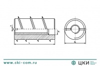 Муфта мебельная DIN 7965