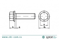 Болт с фланцем art. 88913 RIPP