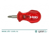 Отвёртка двусторонняя короткая Felo