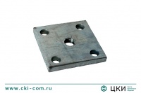 Пластина опорная с внутренней резьбой