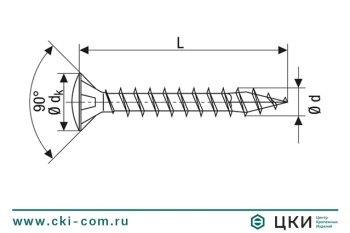 Саморез универсальный SPAX с линзообразной головкой