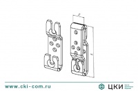Крепеж строительного бруса скрытый "Валет"