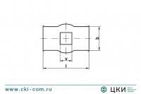 Шайба пазовая art. 88102