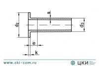 Заклепка забивная DIN 7338