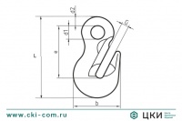 Крюк укорачивающий LK