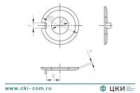 Шайба стопорная с усом DIN 432