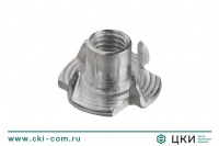 Гайка мебельная забивная